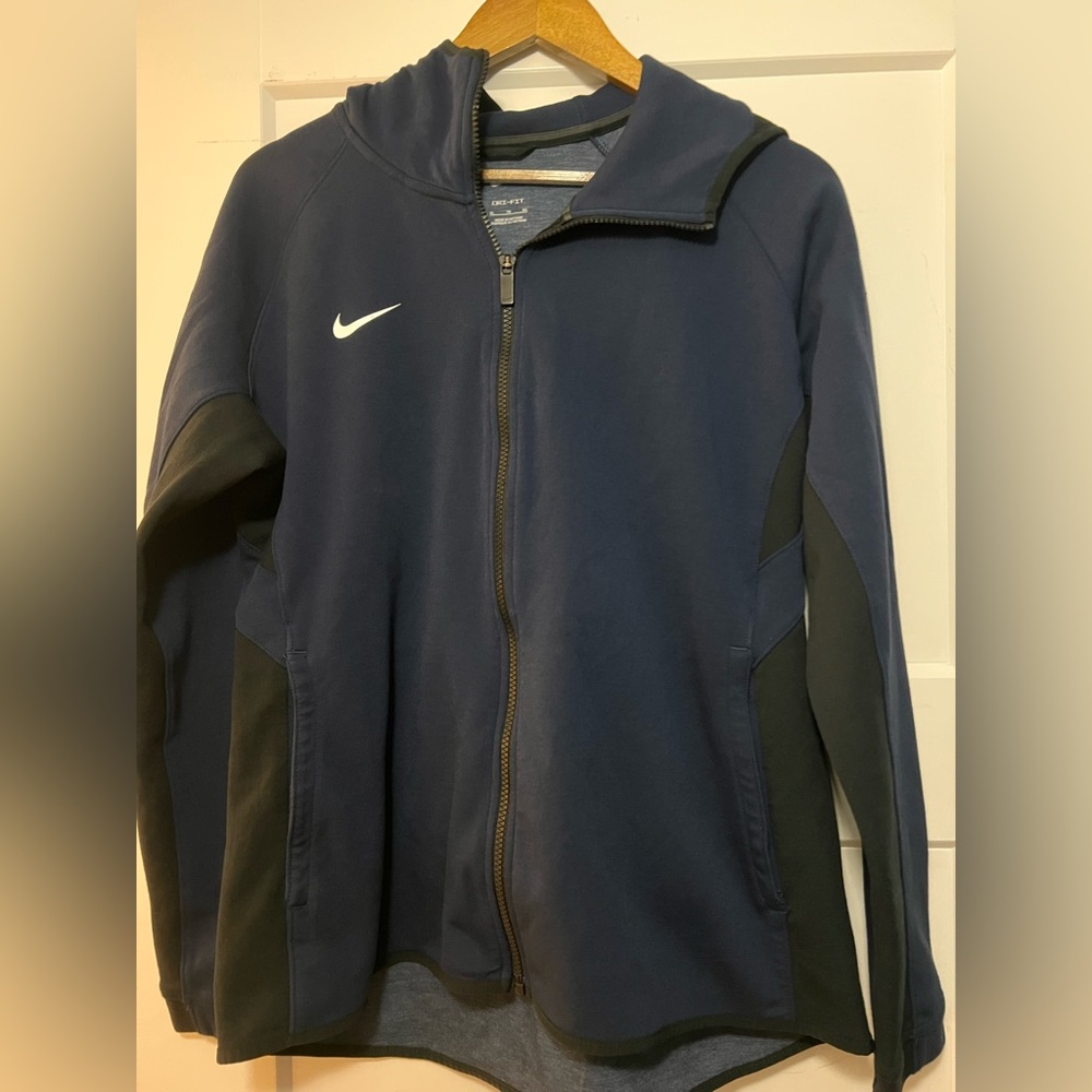 Nike Womens Dri-fit Navy and Black Performance Jacket XL